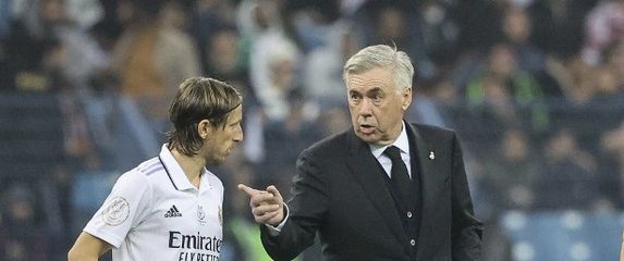 Modrić i Ancelotti