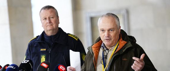 Direktor operacija Danske sigurnosne i obavještajne agencije Flemming Drejer i policijski dužnosnik u Kopenhagenu Peter Dahl