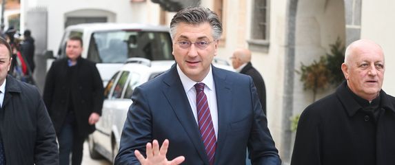 Dobro raspoložen Andrej Plenković