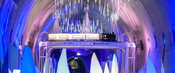 Advent u tunelu Grič