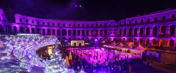 Klizalište u pulskoj Areni