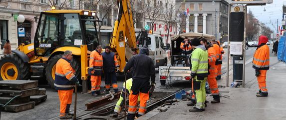 Zastoj tramvaja u Draškovićevoj - 5