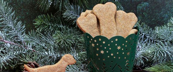 Božićni keksići za pse