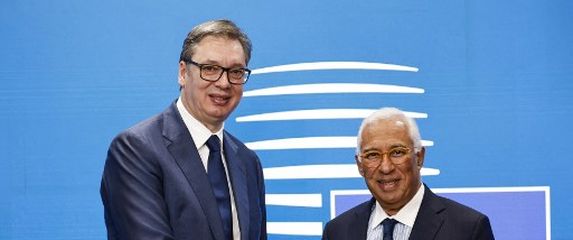 Aleksandar Vučić i Antonio Costa