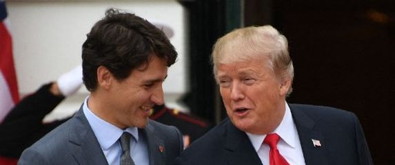 Donald Trump i Justin Trudeau