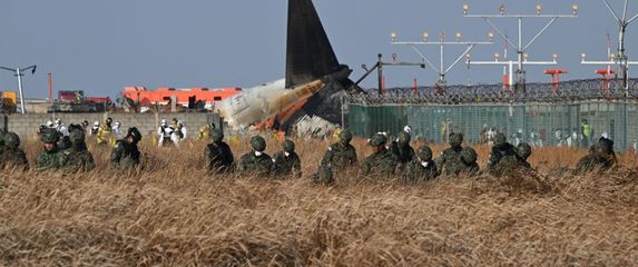 Mjesto pada zrakoplova južnokorejskog avioprijevoznika Jeju Aira - 9