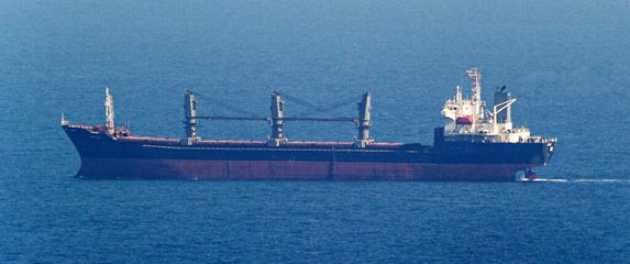 Teretni brod na Crnom moru, ilustracija