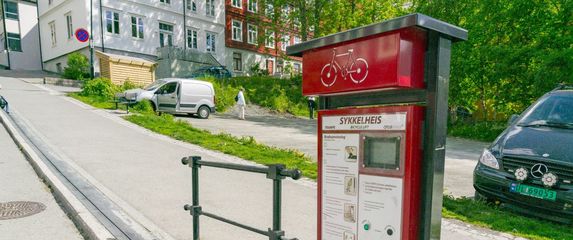 Biciklistički lift u Trondheimu - 6