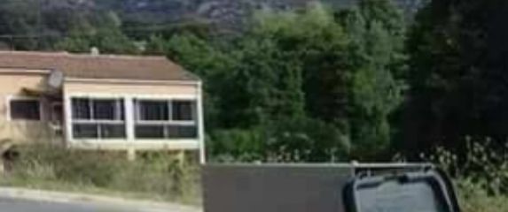 Neobičan način zaklanjanja prometnog radara