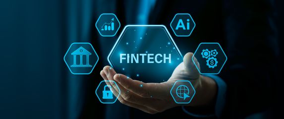 Fintech, ilustracija