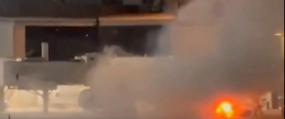 Požar na zrakoplovu u Brazilu