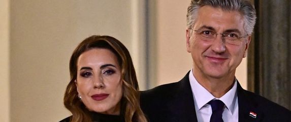 Andrej Plenković i Ana Maslać Plenković