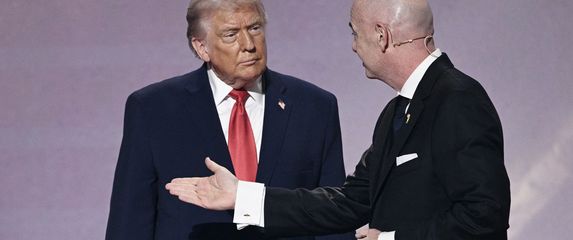 Gianni Infantino i Donald Trump