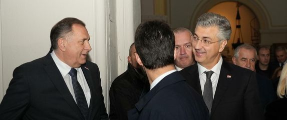 Milorad Dodik i Andrej Plenković