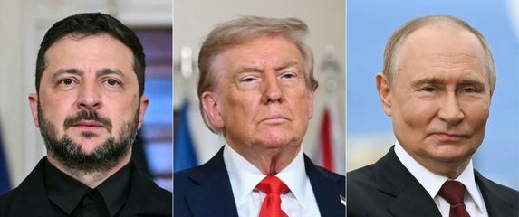 Zelenski, Trump, Putin