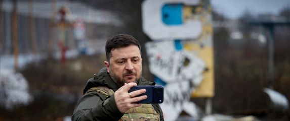 Volodimir Zelenski, predsjednik Ukrajine