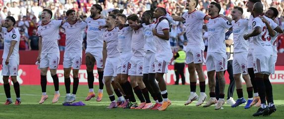 Slavlje igrača Seville