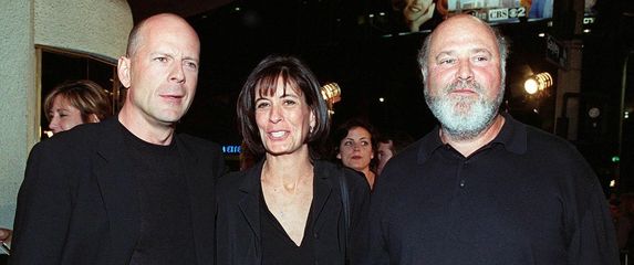 Rob i Michele Reiner i Bruce Willis