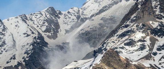 Ledenjak u švicarskim Alpama