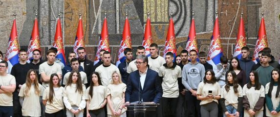Vukovarski učenici kod Aleksandra Vučića - 3
