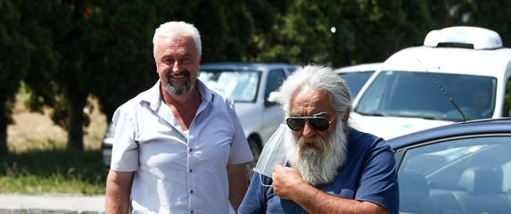 Slavko Aleksić (desno)