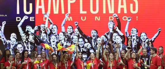 Španjolke slave naslov prvaka svijeta 2023.