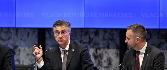 Andrej Plenković i Marin Piletić