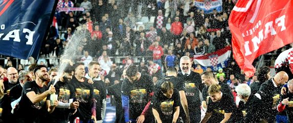 Slavlje Vatrenih nakon plasmana na Svjetsko prventvo