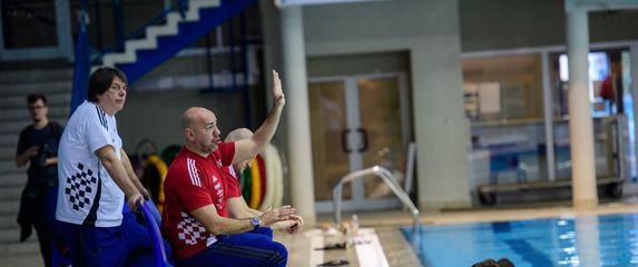 Ivica Tucak i hrvatski vaterpolisti