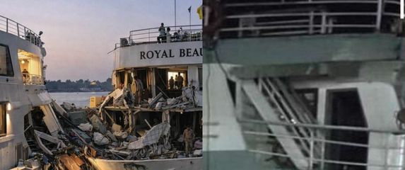 Sudar kruzera na Nilu