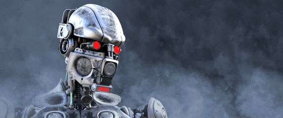 Opasan robot, ilustracija