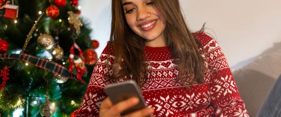 Slanje poruke za Božić