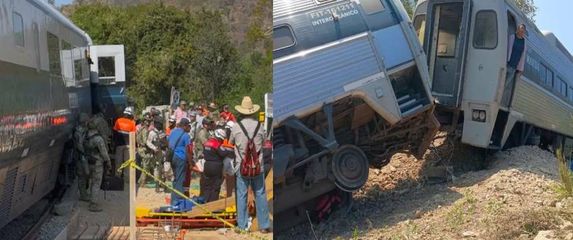 Željeznička nesreća u Meksiku