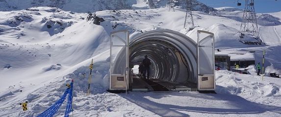 Skijalište, ilustracija