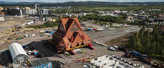 Grad Kiruna u Švedskoj