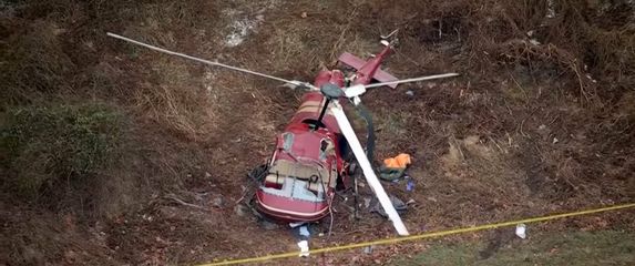 Sudar helikoptera kod Hammontona