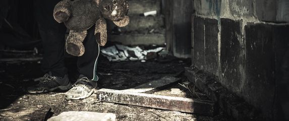 Ilustracija: djeca u ratu