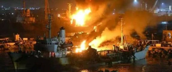 Napad na luku u Jemenu