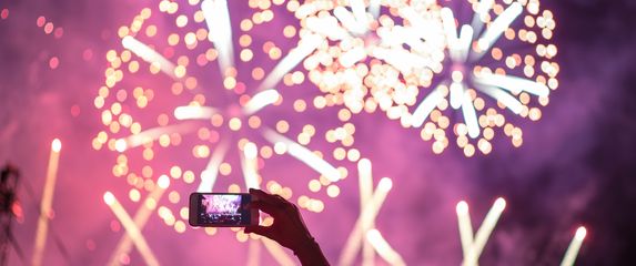 Snimanje vatrometa, ilustracija