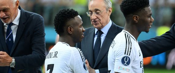 Florentino Perez i Vinicius Jr.