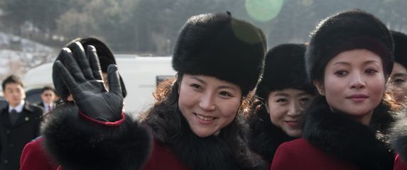 Sjeverna Koreja na ZOI poslala 229 pomno odabranih navijačica (Foto: AFP)