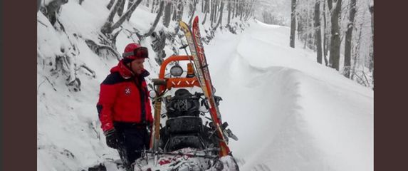 Spašavanje planinara na Risnjaku (Foto: HGSS)