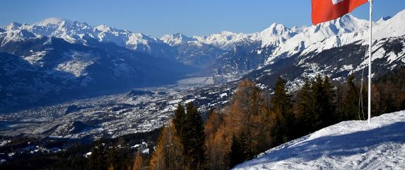 Skijalište Crans Montana na jugu Švicarske (Foto: AFP)