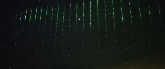 Laserske zrake iznad Havajaa