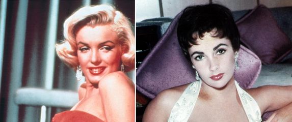 Elizabeth Taylor i Marilyn Monroe - 7