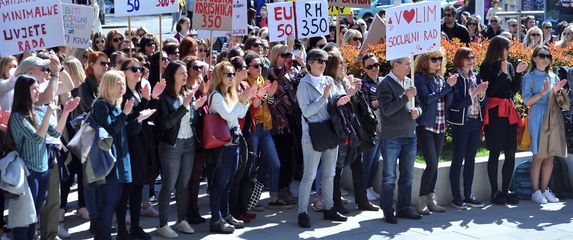 Posljednji prosvjed socijalni radnici organizirali su 2019. godine