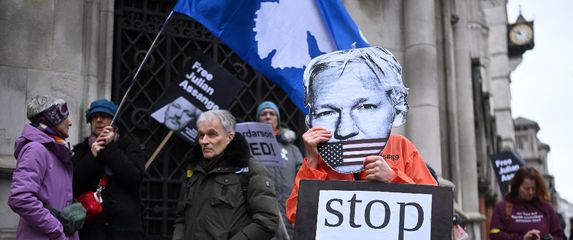 Prosvjed za Juliana Assangea
