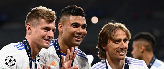 Kroos, Casemiro i Modrić