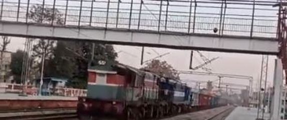 Odbjegli vlak u Indiji