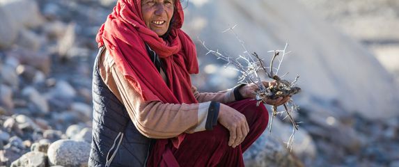 Dolina Hunza i Wakhi žena
